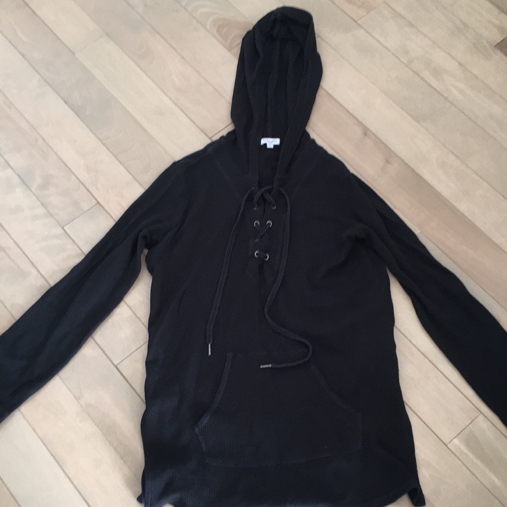 Splendid waffle hoodie